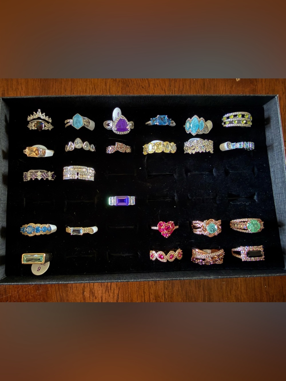 Bomb Party ring lot size 9 all platings NWT/NWOT